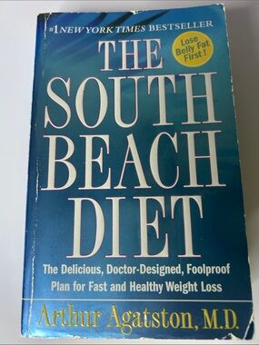 2003 Vintage The South Beach Diet by Arthur Agatston - Teal Cover